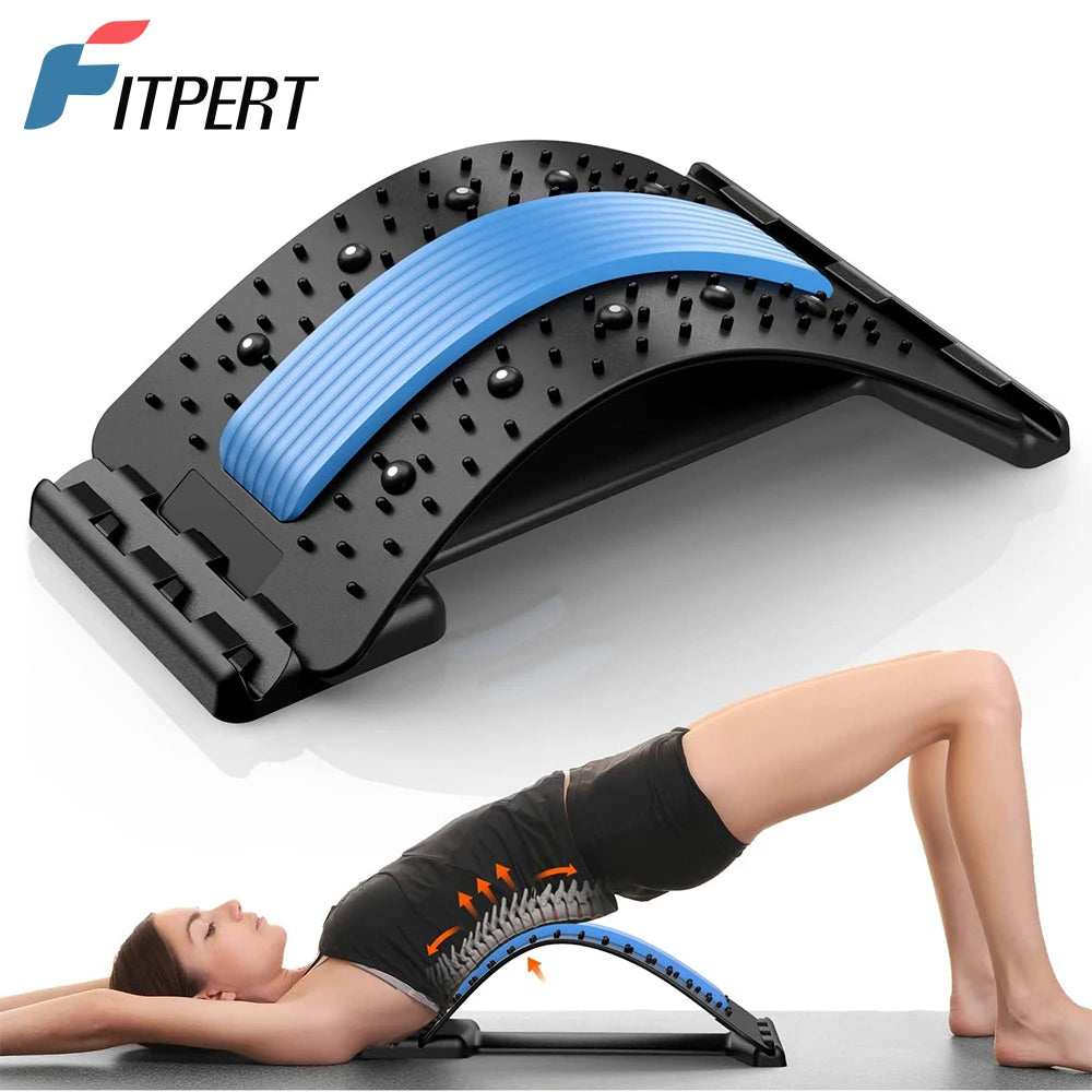 Magnetotherapy Multi-Level & Adjustable Back Stretcher