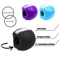 Silicone Jaw Exerciser - Facial Muscle Training Tool
