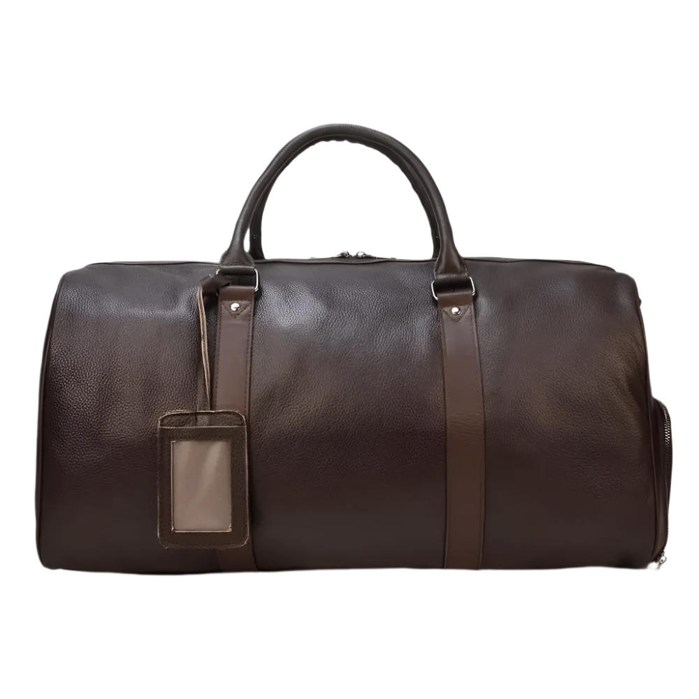 PU Leather Gym Bag
