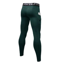 Men's Crossfit Compression Tights - Quick-Dry Bodybuilding Leggings