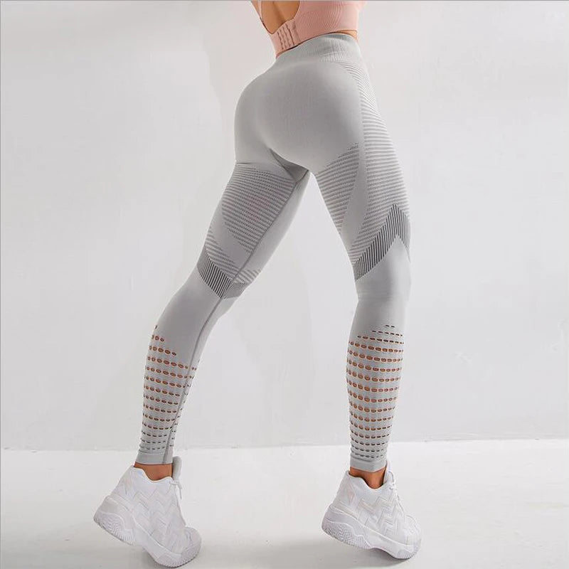Breathable Ankle-Length Fitness Leggings