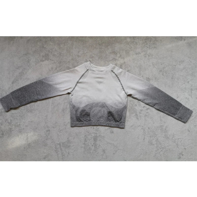 Ombre Seamless Compression Top