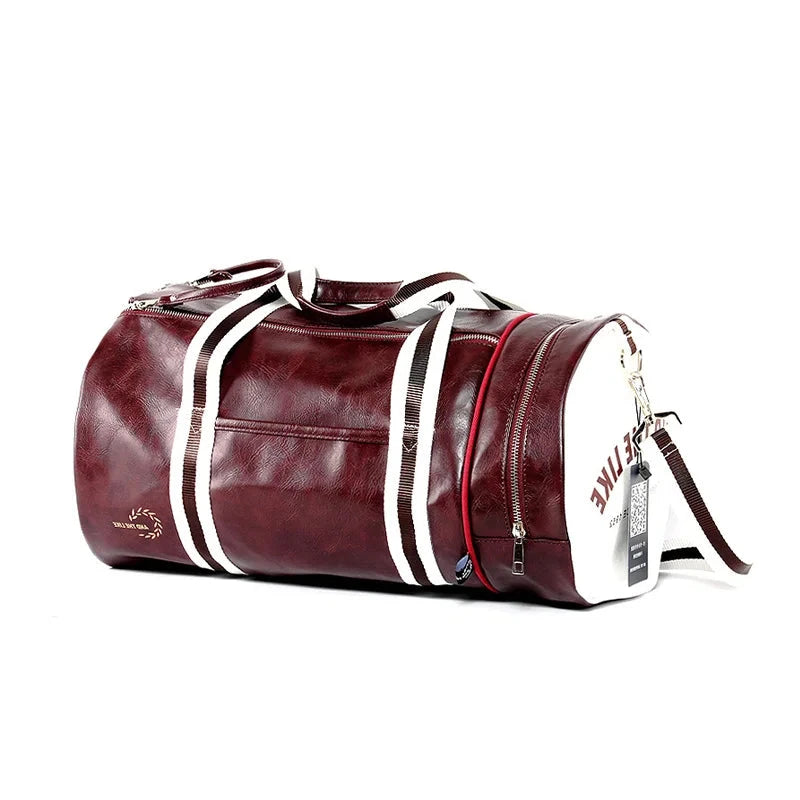 Professional Calisthenics Gym Bag - Premium PU Leather 20-35L