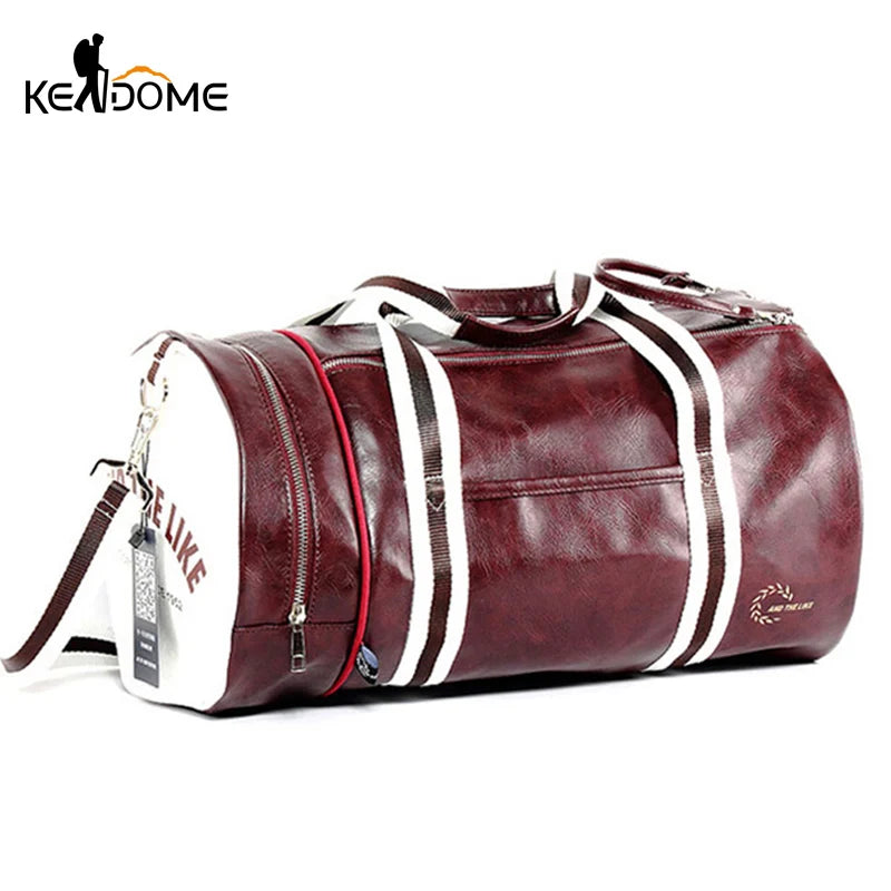 Calisthenics PU Leather Gym Bag
