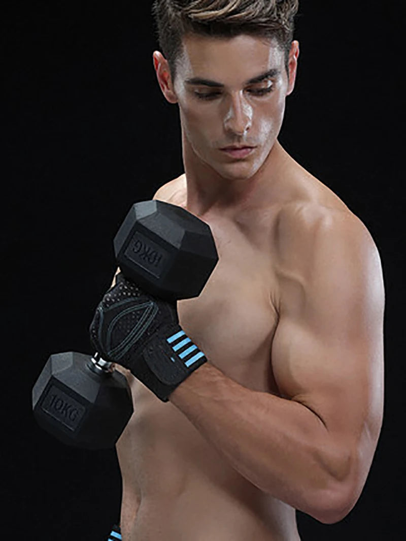 Fingerless CrossFit Training Gloves