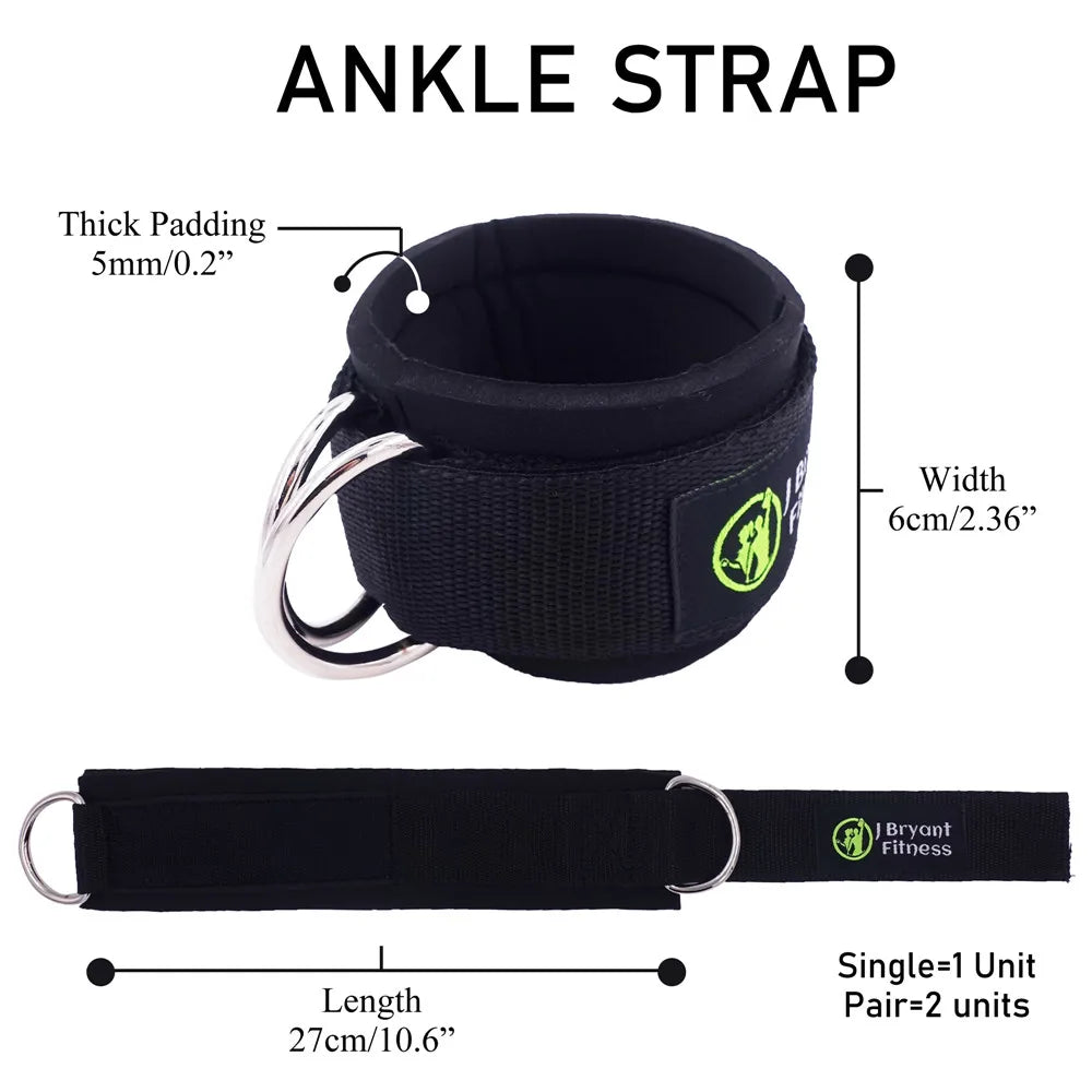 Neoprene Ankle Cable Pull Strap