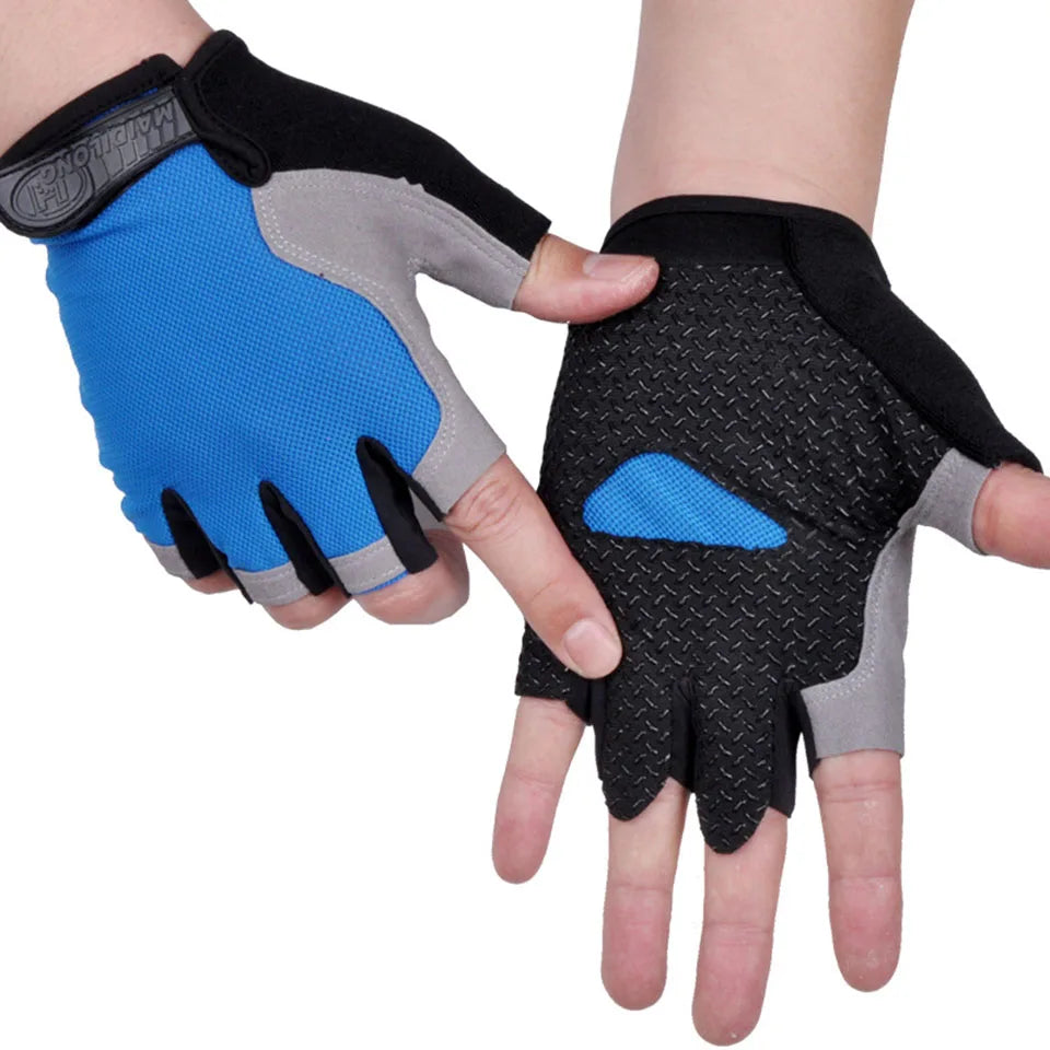 Anti Slip Microfiber Fitness Gloves