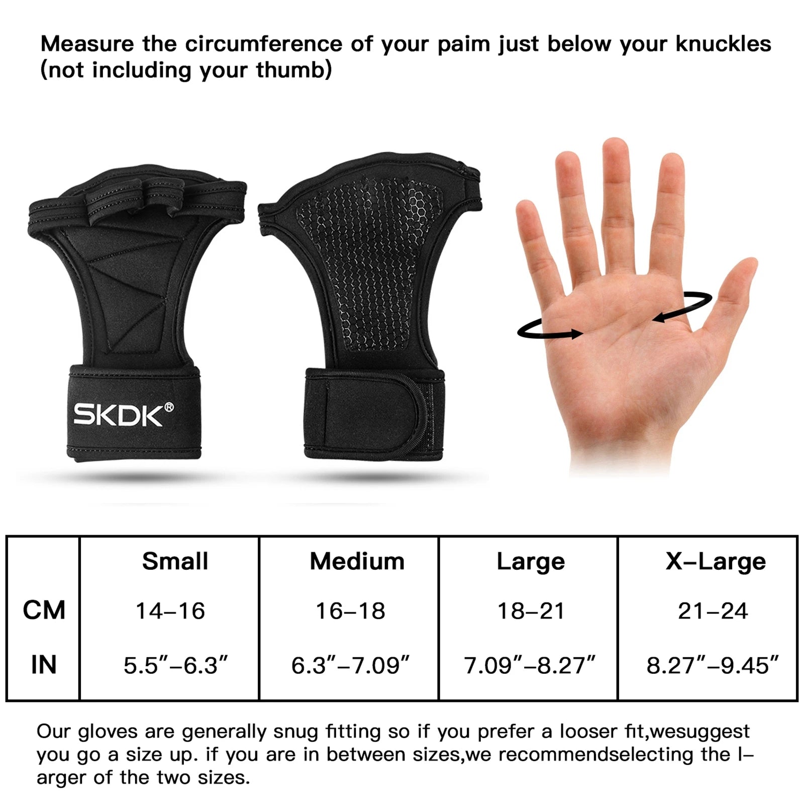 Enhanced Grip Weightlifting Gloves