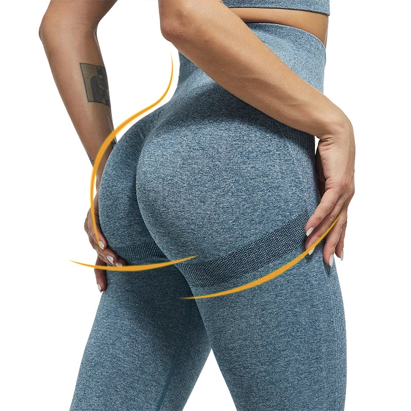 Seamless Booty-Lift Fitness Leggings