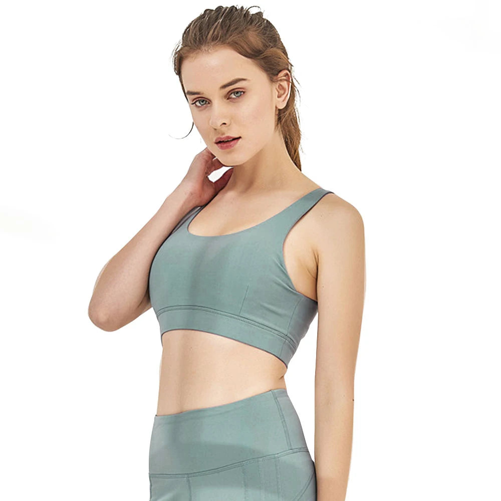 High-Impact Backless Sports Bra