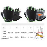 Anti-Slip Fitness Gloves - Premium Microfiber Gym & Cycling Gloves