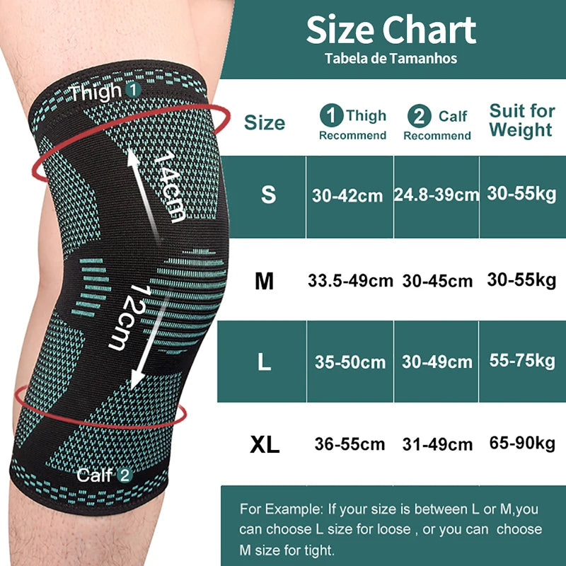 Adjustable Padded Knee Support Straps