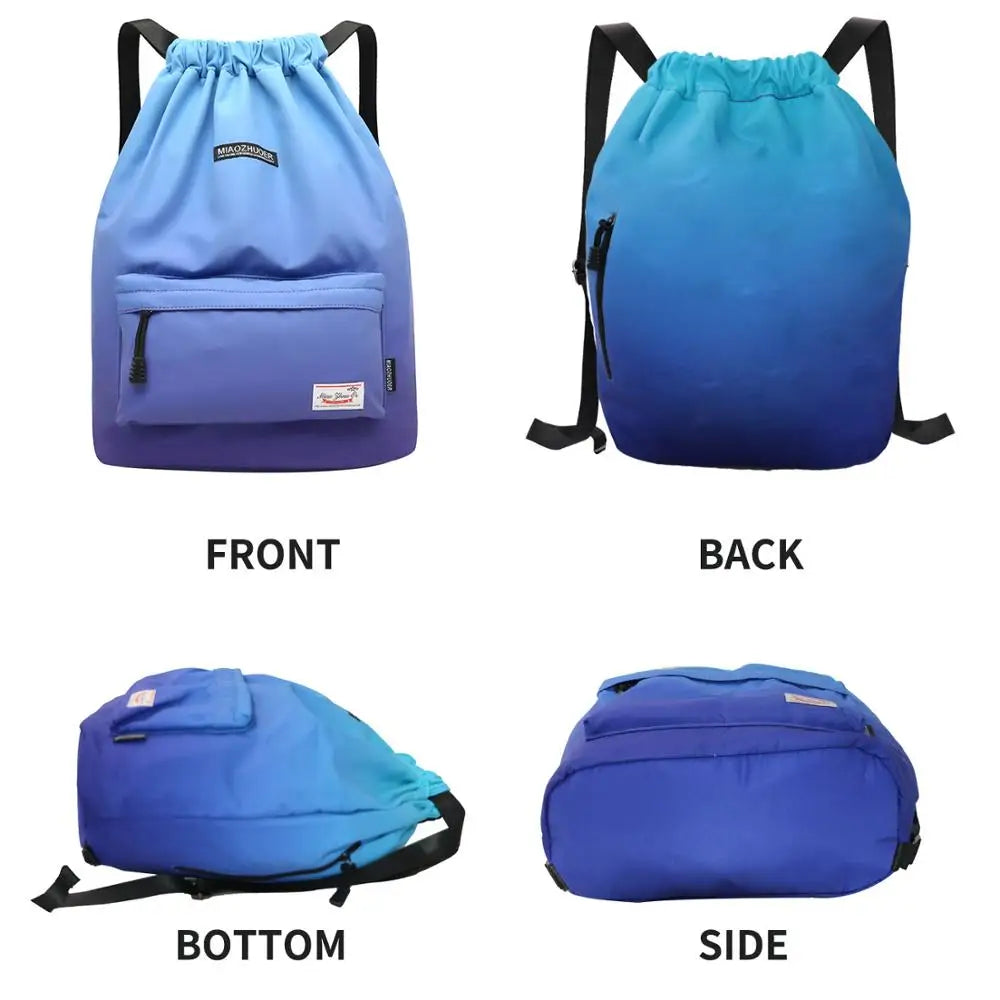 Lightweight Waterproof Drawstring Backpack