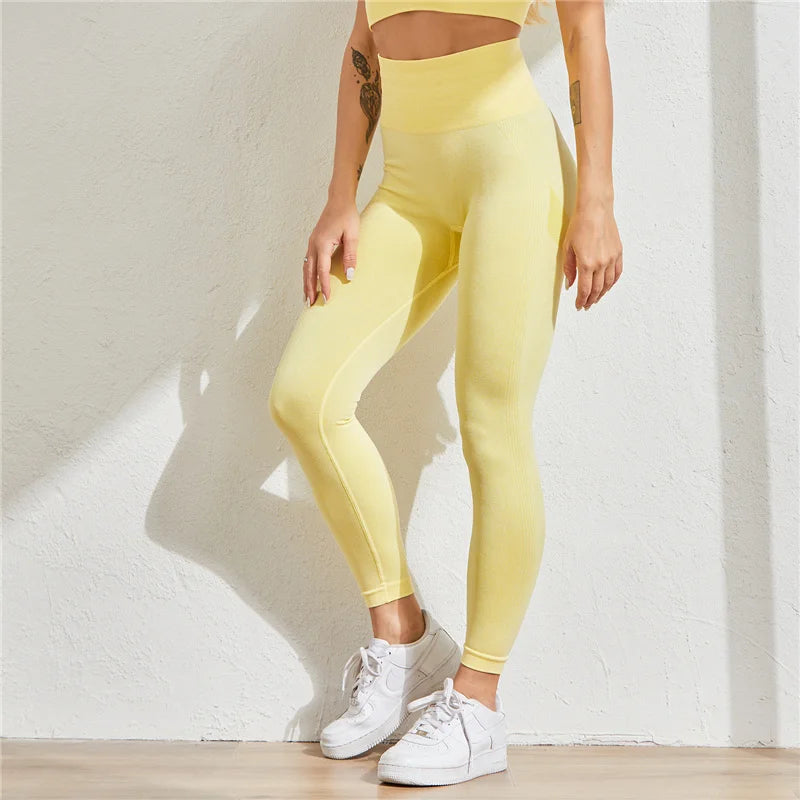 Seamless Booty-Lift Fitness Leggings