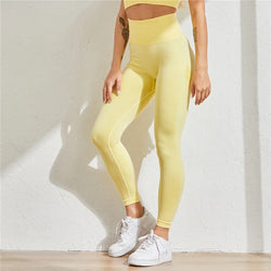 High Waist Push Up Leggings Seamless