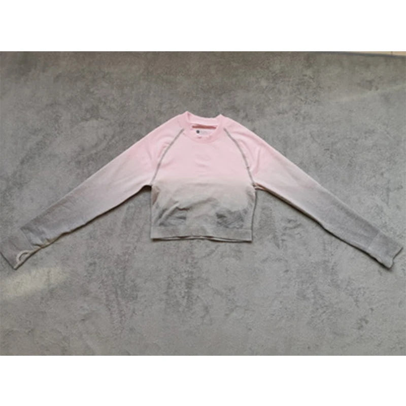 Ombre Seamless Compression Top