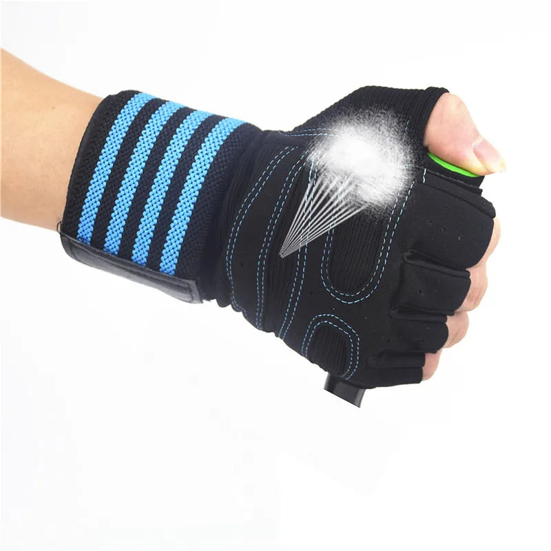 Fingerless CrossFit Training Gloves