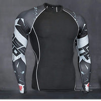 Men's Rashguard Compression T-Shirt - Multi-Sport Performance Top