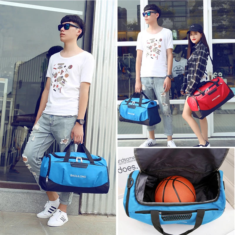 Spacious Waterproof Gym Duffle