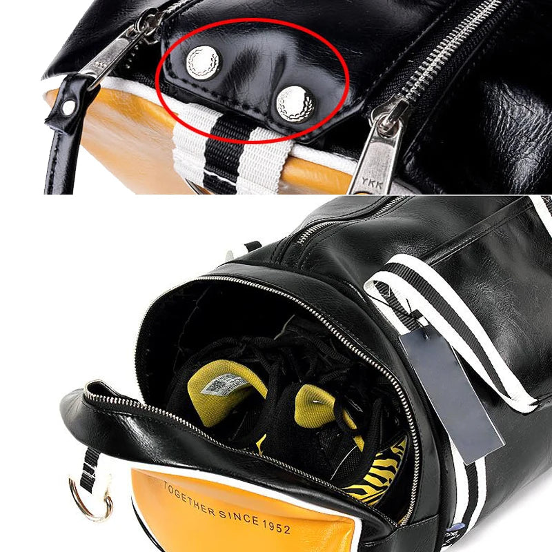 Calisthenics PU Leather Gym Bag
