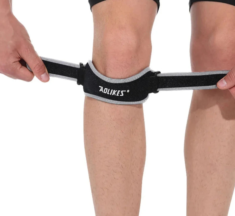 Adjustable Patellar Tendon Knee Support - Breathable Compression