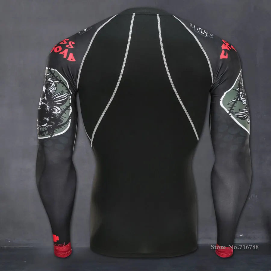 Multi-Sport Rashguard Compression Shirt