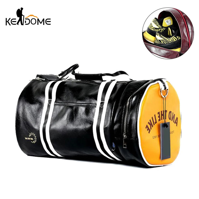 Calisthenics PU Leather Gym Bag