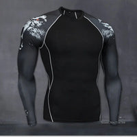 Men's Rashguard Compression T-Shirt - Multi-Sport Performance Top