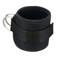 Premium Ankle Cuff with Resistance Band - Adjustable Training Set (Pair)
