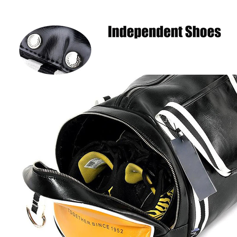 Stylish Shoe Compartment Gym Bag