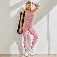 High Waist Push Up Leggings Seamless