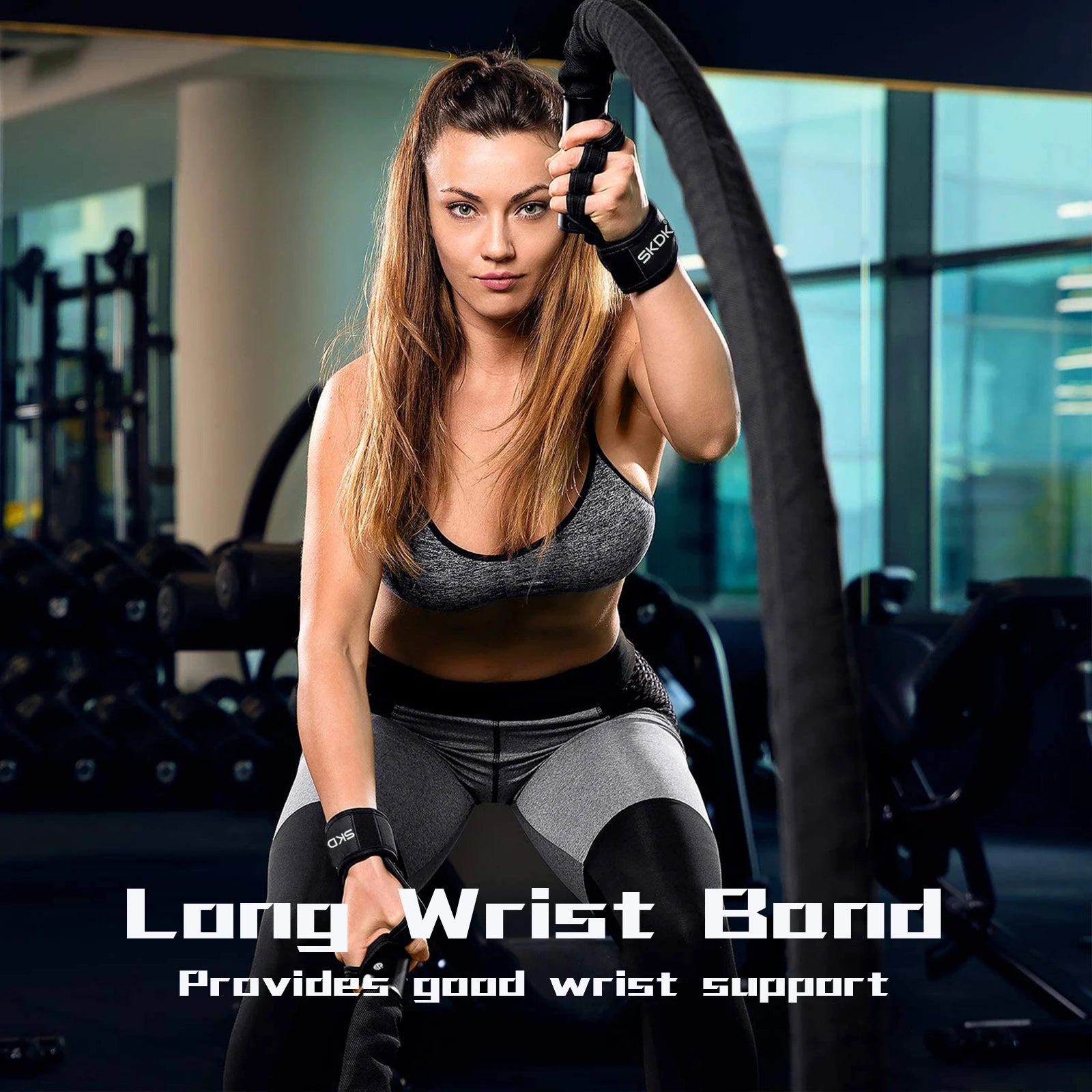 Enhanced Grip Weightlifting Gloves