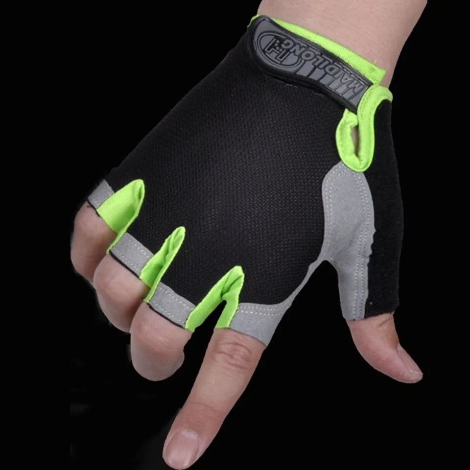 Anti Slip Microfiber Fitness Gloves