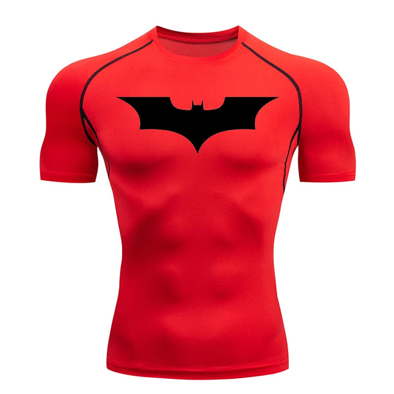 Men's Breathable MMA Compression Shirt - High-Performance Athletic Top