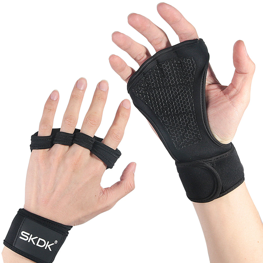 Enhanced Grip Weightlifting Gloves