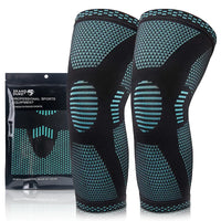 Adjustable Knee Support Straps with Pads - Universal Fit Compression Braces