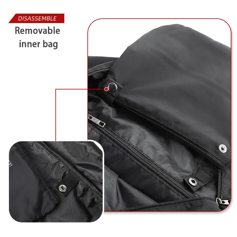 Expandable Denim Training Duffle