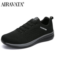 Athletic Knit Running Shoes - Unisex Breathable Mesh Walking Sneakers