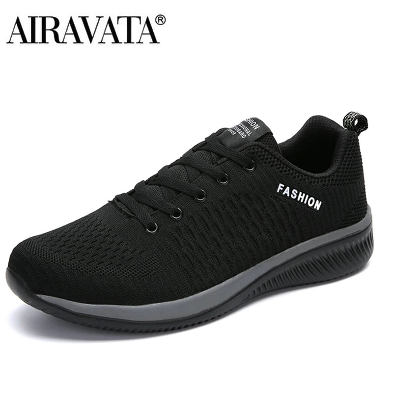 Knit Mesh Running Sneakers