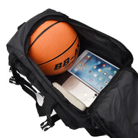 Premium Waterproof Nylon Gym Bag - Fitness Training Duffle