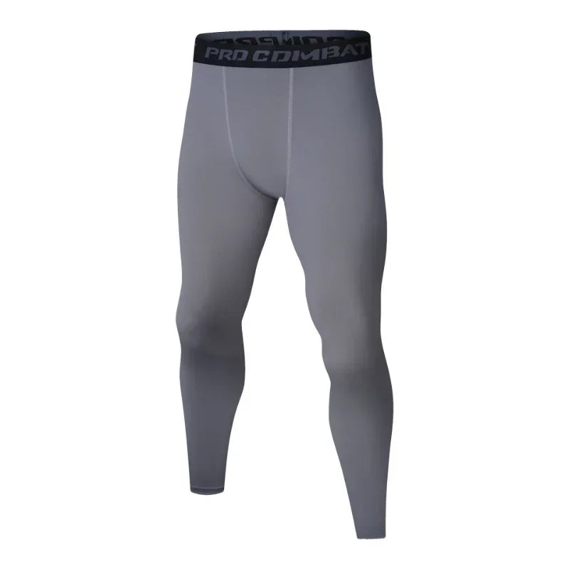 Men's Super Cool Compression Tights - Full Length Running Leggings