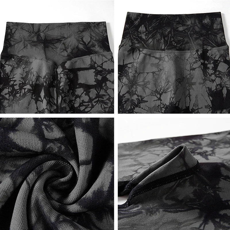 Seamless Tie-Dye Training Leggings