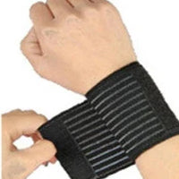 Premium Cotton Wrist Wraps - Adjustable Support Straps