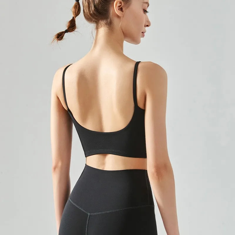 Padded Push-Up Fitness Bra