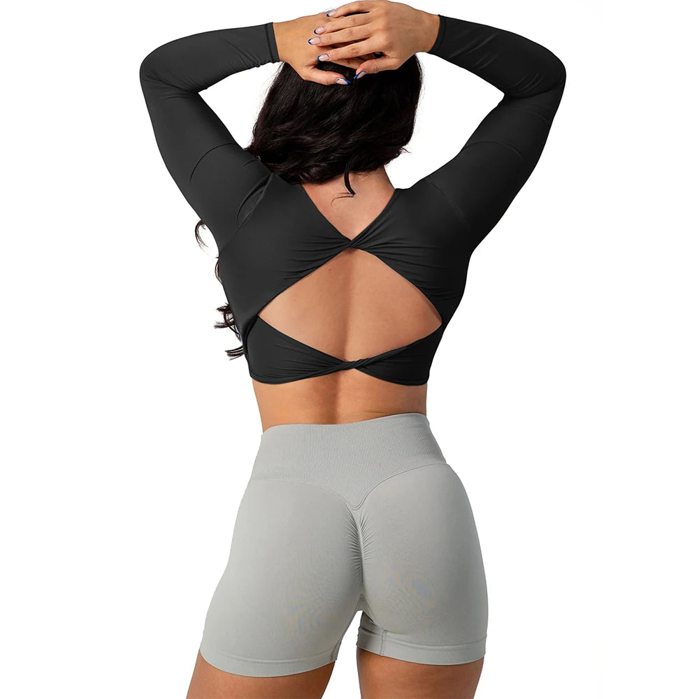Backless Quick-Dry Workout Top