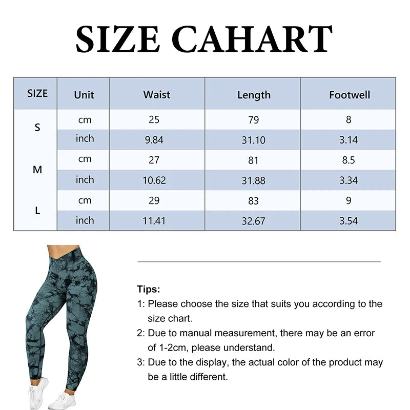 Seamless Tie-Dye Training Leggings