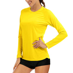 Quick Dry Women's UPF 50+ Long Sleeve T-Shirts