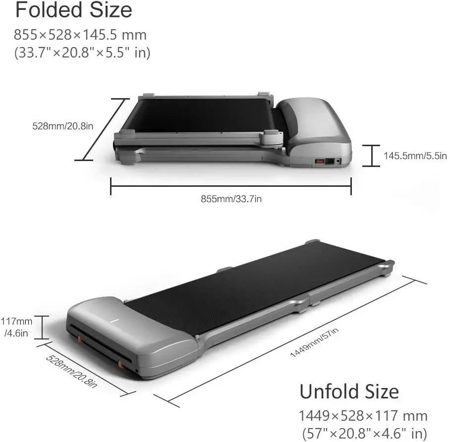 Compact Foldable Walking Treadmill