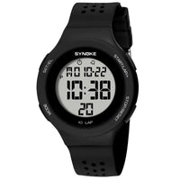 Luxury Waterproof Digital Sport Watch - 5Bar Water Resistant PU Band Watch
