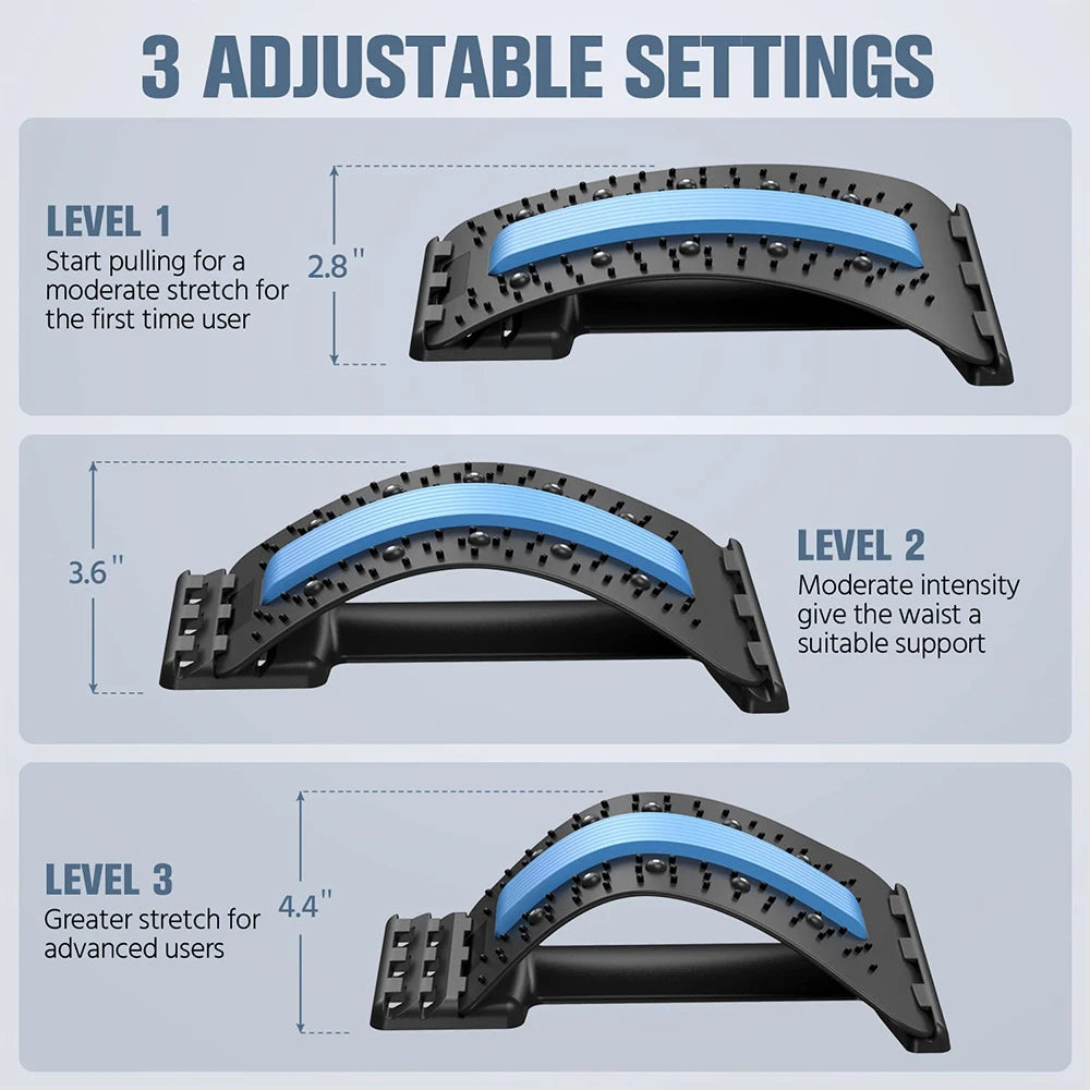 Adjustable Magnetic Back Stretcher
